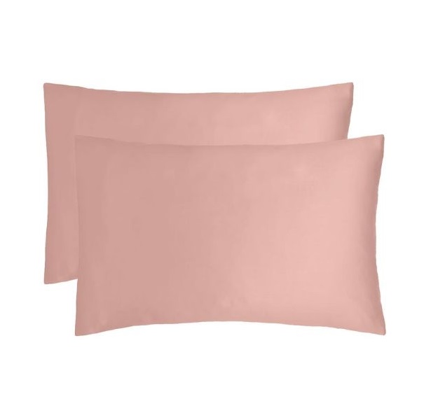 Bambury Bamboo Satin Pillowcase Pair - Rose Pink